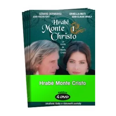 Hrabě Monte Christo 1 - 4 / kolekce 4 DVD - Alexandre Dumas