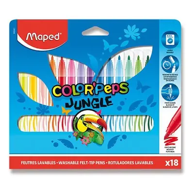 Maped - Fixy Color´Peps Jungle 18 barev