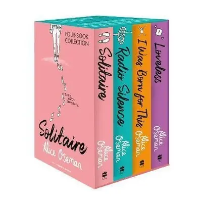 Alice Oseman Four-Book Collection Box Set (Solitaire, Radio Silence, I Was Born For This, Lovele