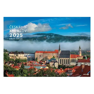 Kalendář 2025 Český Krumlov - nástěnný na šířku - Libor Sváček