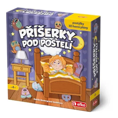 Příšerky pod postelí - dětská postřehová hra