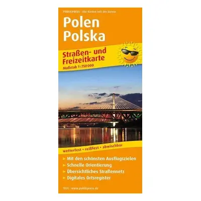 Polsko 1:750 000 / automapa