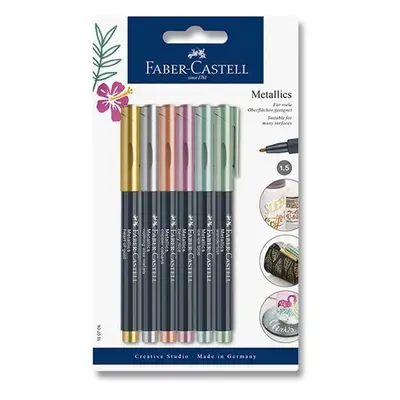 Faber - Castell Popisovač metalický 6 ks