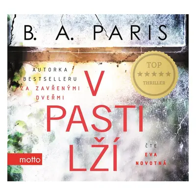 V pasti lží (audiokniha) - B. A. Paris