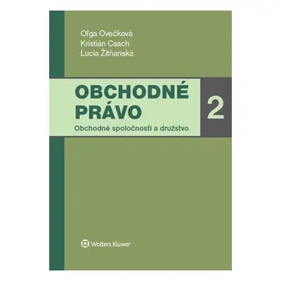 Obchodné právo 2 - Kristián Csach