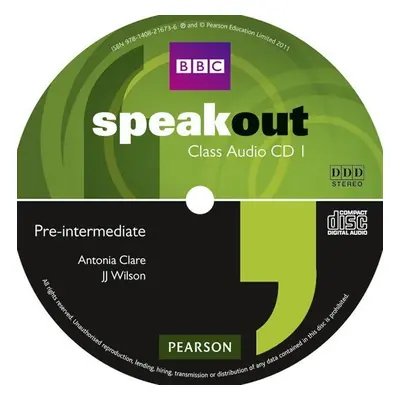 Speakout Pre-Intermediate Class CD (3) - Antonia Clare