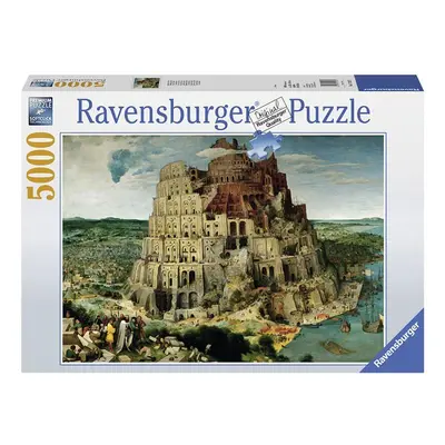 Puzzle Brueghel starší: Stavba babylonské věže/5000 dílků