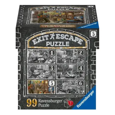 Ravensburger Puzzle Exit - Podkroví 99 dílků