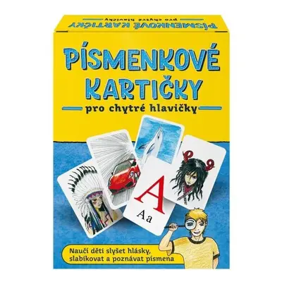 Písmenkové kartičky pro chytré hlavičky - Petra Kubáčková