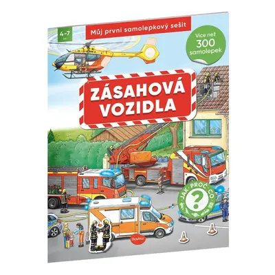 Můj první samolepkový sešit Zásahová vozidla - Oliver Kockmann