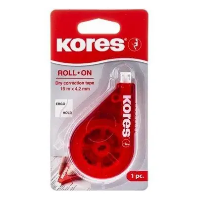 Korekční strojek Kores Roll on 15 m x 4,2 mm (1ks)