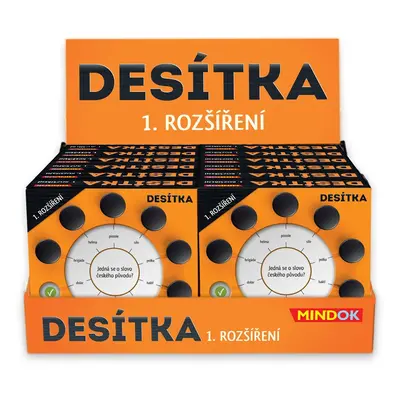 Desítka: 1. rozšíření (display 12 ks) - Mindok