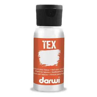 DARWI TEX barva na textil - Perleťová bílá 50 ml