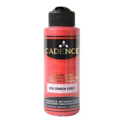 Akrylová barva Cadence Premium - karmínově červená / 70 ml