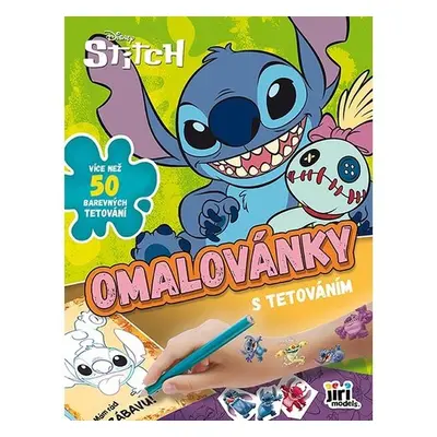 Omalovánky s tetováním Lilo & Stitch