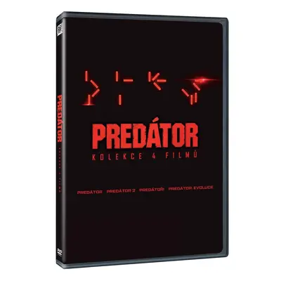 Predátor kolekce 1.-4. 4DVD