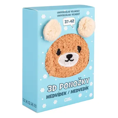 Albi 3D ponožky - Medvídek - Albi