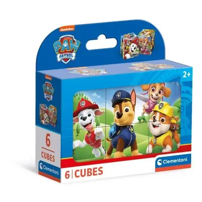 Obrázkové kostky Paw Patrol 6 ks