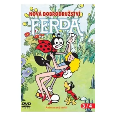 Ferda - Nová dobrodružství 3/4 - DVD - Ondřej Sekora