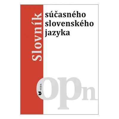 Slovník súčasného slovenského jazyka opn