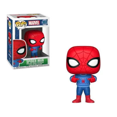 Funko POP Marvel: Spider-Man with Ugly Sweater (Holiday)