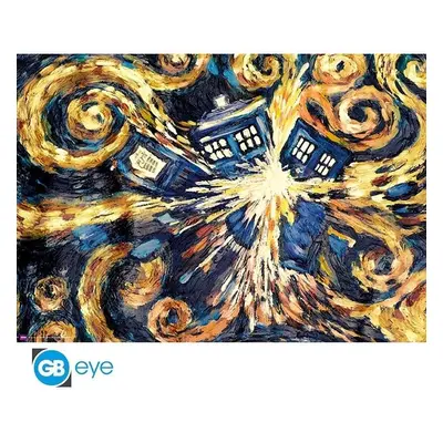 Doctor Who Plakát Maxi - Exploding Tardis 91,5 x 61 cm