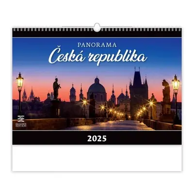 Kalendář nástěnný 2025 - Panorama – Česká republika