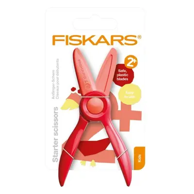 Fiskars První nůžky - červené od 2 let