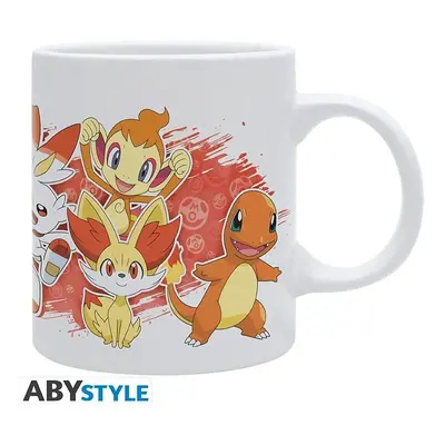 Pokémon Keramický hrnek 320 ml - Ohniví Pokémoni