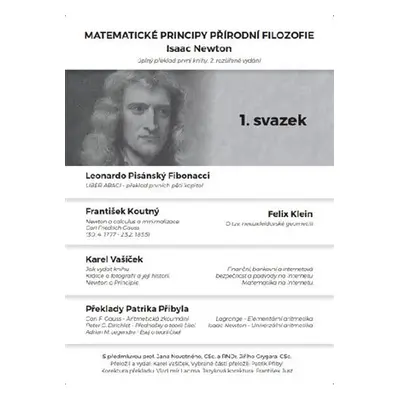 Matematické principy přírodní filozofie - Isaac Newton