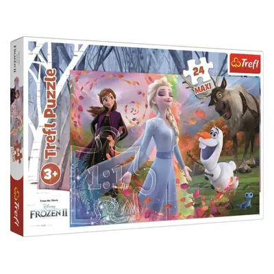 Trefl Puzzle Frozen - Hledání dobrodružství / 24 dílků MAXI