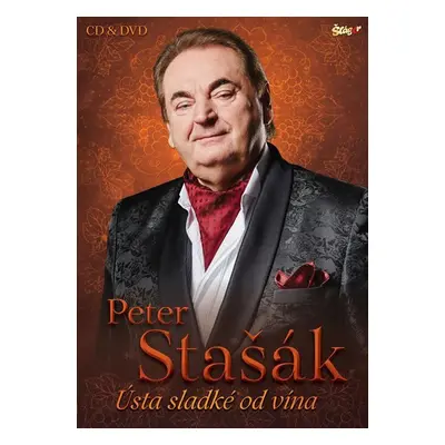 Stašák Peter - Ústa sladké od vína - CD + DVD