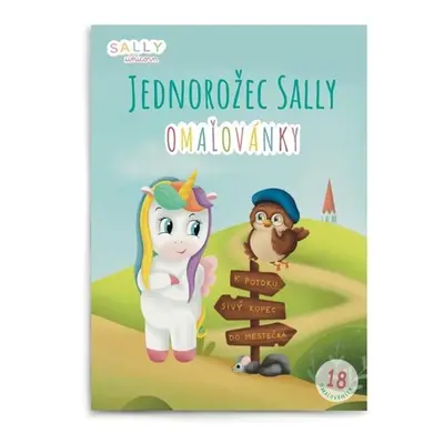 Jednorožec Sally Omaľovánky