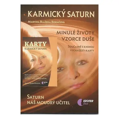 Karmický Saturn (kniha + karty 27 ks) - Martina Blažena Boháčová