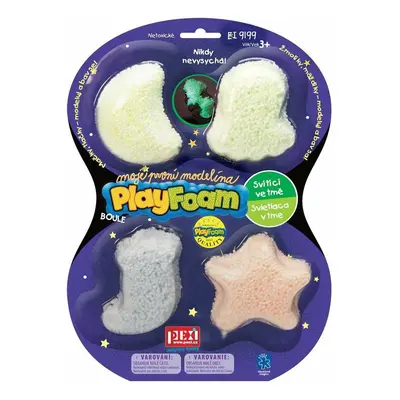 PlayFoam Boule 4pack - Svítící (CZ/SK) - Pexi