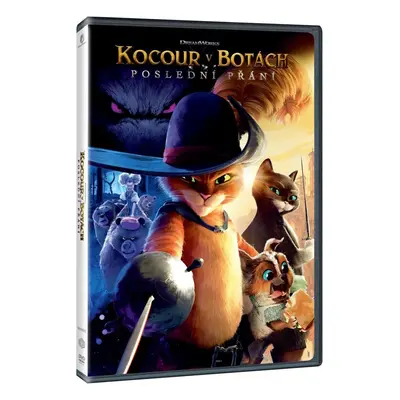 Kocour v botách: Poslední přání DVD