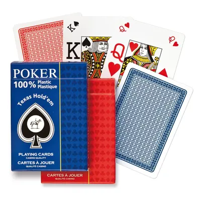 Piatnik Poker - 100% Plastic Jumbo Index Speciál