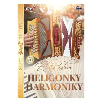 Šlágr hit - Zlatý výběr -Heligonky, harmoniky - 4 CD + 2 DVD