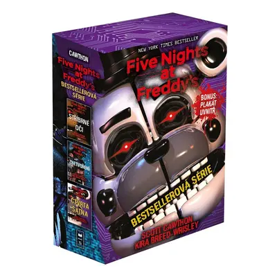 Five Nights at Freddy´s BOX 1-3 (Stříbrné oči, Znetvoření, Čtvrtá šatna) - Cawthon Scott