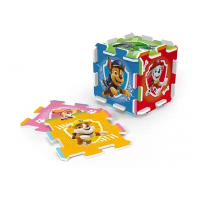 Pěnové puzzle Tlapková patrola/Paw Patrol 32x32x1cm 8ks ve fólii 0m+