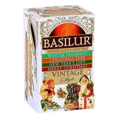 BASILUR Vintage vánoční čaj (47g (19x2g a 6x1,5g)