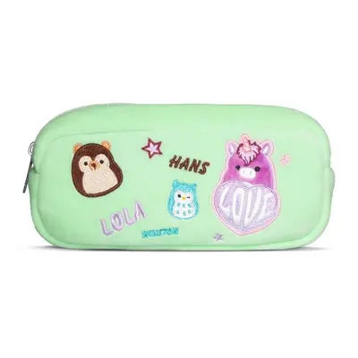 Squishmallows Penál - mix zelený