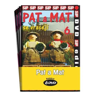 Pat a Mat 1 - 6 / kolekce 6 DVD