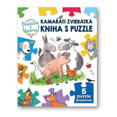 Kamaráti zvieratká kniha s puzzle - Sebastien Braun