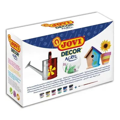 JOVI DECOR sada 6x55ml v kelímku + štětec