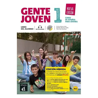 Gente Joven 1 Nueva (A1.1) – Edición híbrida Libro del alumno + Campus (12 meses) - Encina Alons