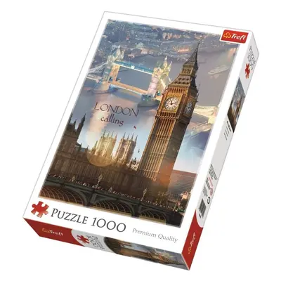 Trefl Puzzle Londýn za úsvitu / 1000 dílků