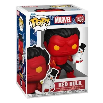 Funko POP Marvel: Red Hulk (Holiday)