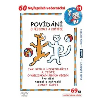 Povídání o pejskovi a kočičce - DVD - Josef Čapek