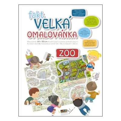 Fakt velká omalovánka ZOO